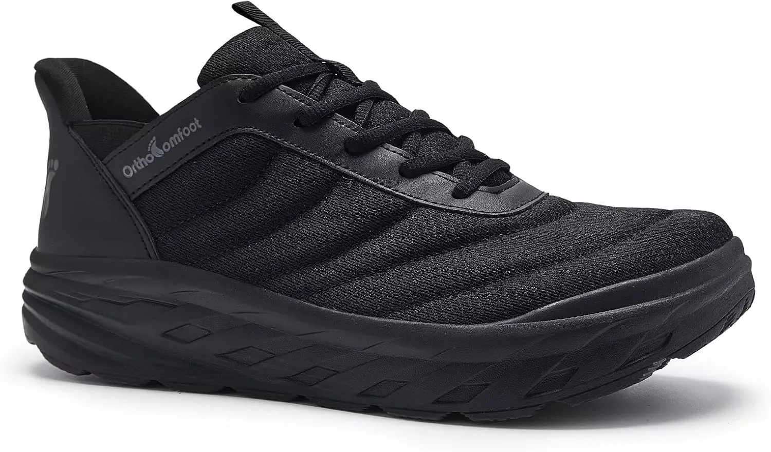 Men's Orthopedic Diabetic Wide Running Shoes: Comfortable Arch Support Plantar Fasciitis Sports Shoes for Easy On/Off, High Arch Orthotic Swollen Tennis Fashion Sneakers for Foot and Heel Pain Relief