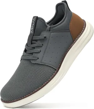 Men's Slip On Casual Fashion Shoes Hands Free Dress Sneakers Comfortable Lightweight Walking Shoes