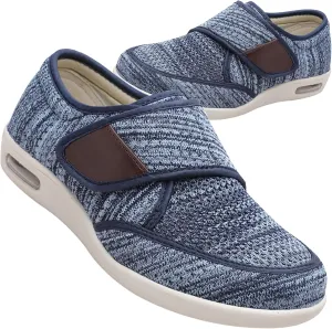 Men's Slip-On Memory Foam Trainers - Lightweight Breathable Casual Walking & Running Shoes