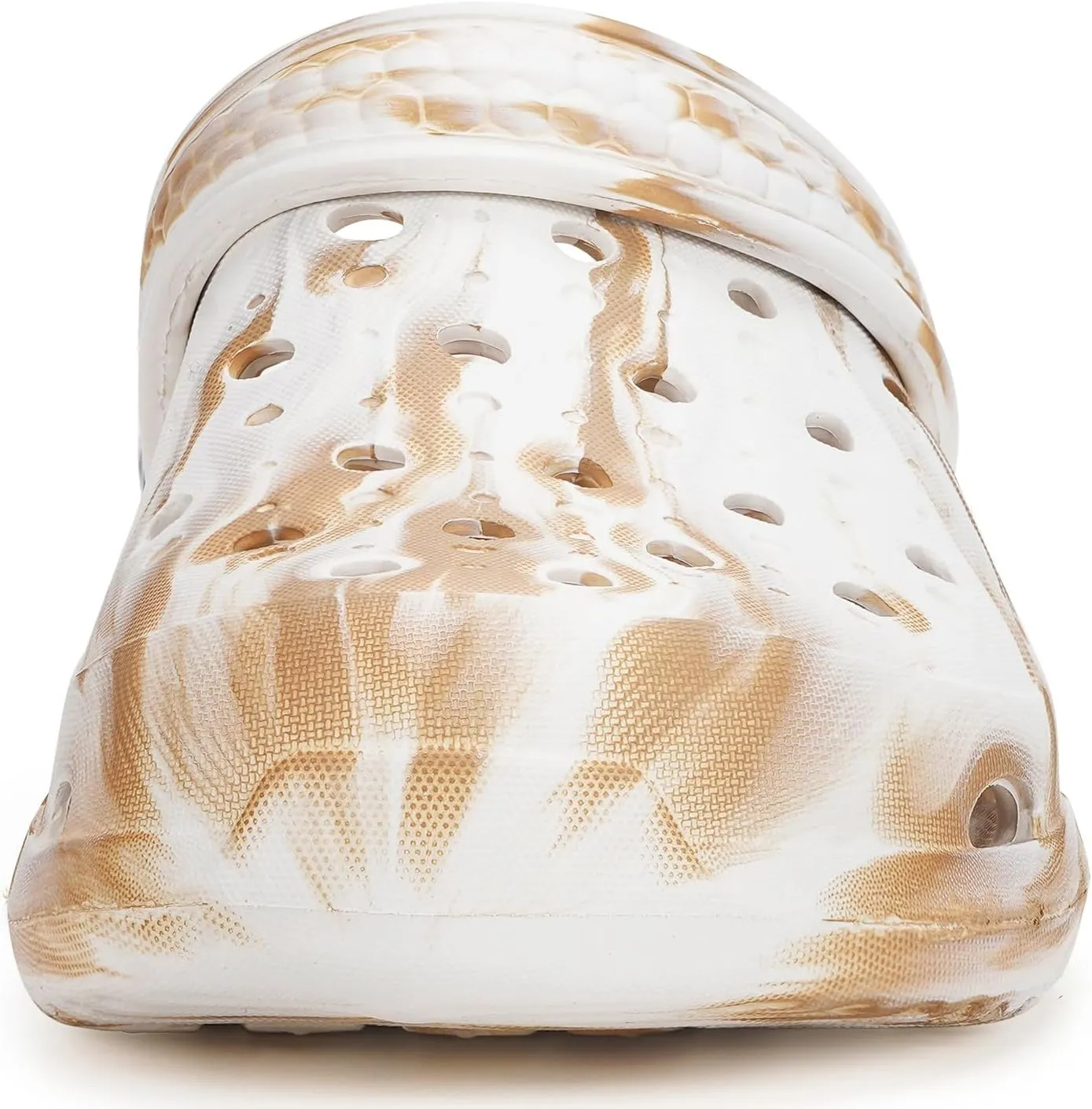 Mens Womens Garden Clogs Shoes with Arch Support Unisex Gardening Slip on Sandals Beach Slippers Shoes Tie-Dye Clog
