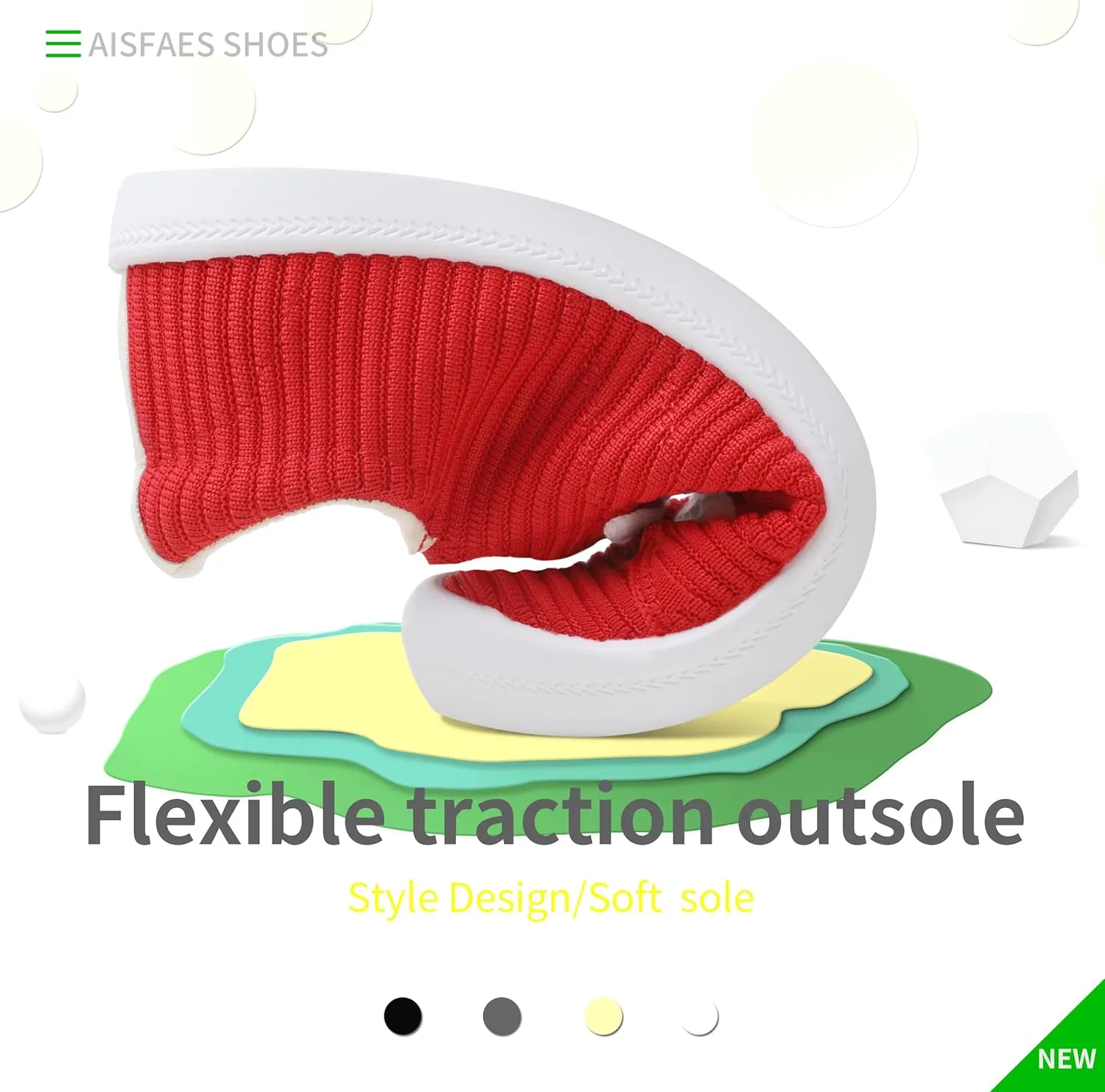 Mesh Slip On Shoes Women Comfort Knit Slip On Loafer Casual Fashion Sneaker Lightweight and Breathable Walking Flats
