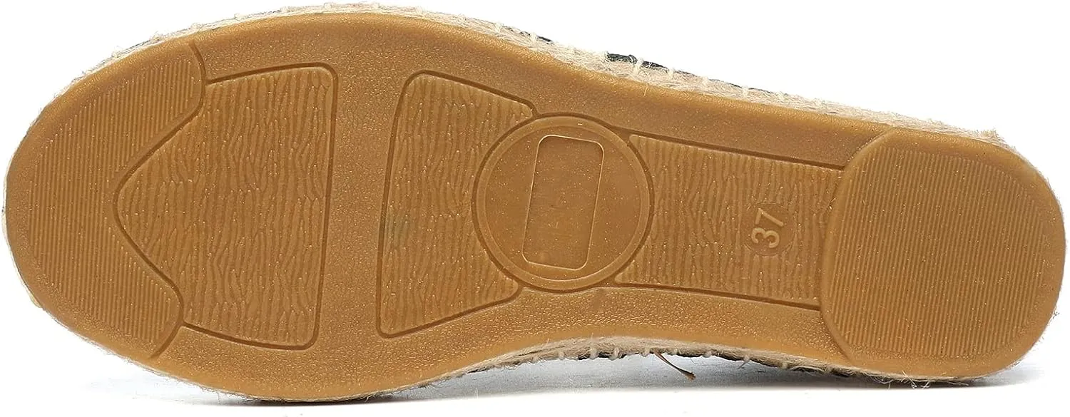 Mintzice Men's Solid Comfortable Slip on Canvas Espadrilles Flat