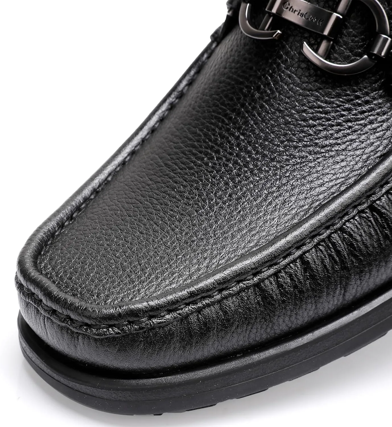 Mokilife Men's Loafers Outlet, Leather Chunky Dress Shoes Formal Loafers Slip on Penny for Men