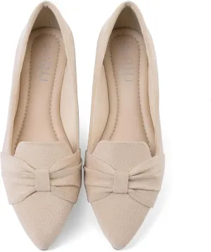MUSSHOE Flat Shoes Women Comfortable Slip on Women's Flats Dress Shoes for Women