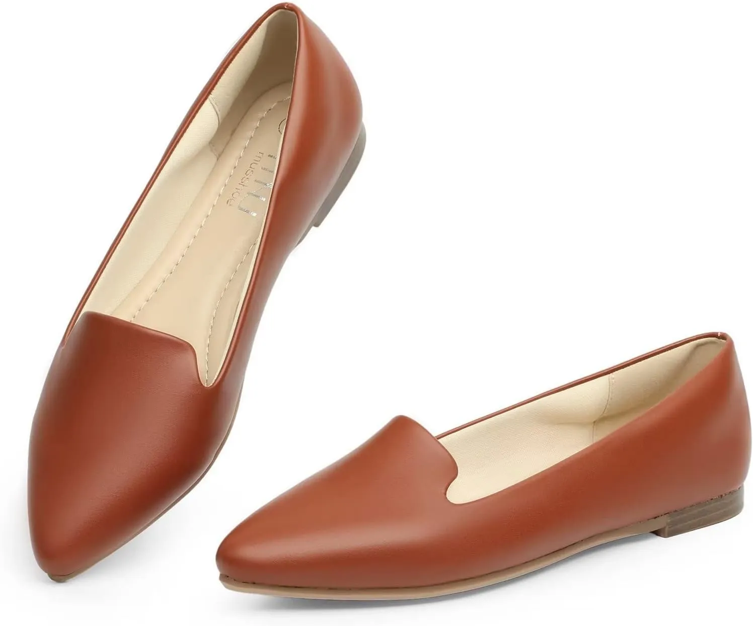 MUSSHOE Flat Shoes Women Comfortable Slip on Women's Flats