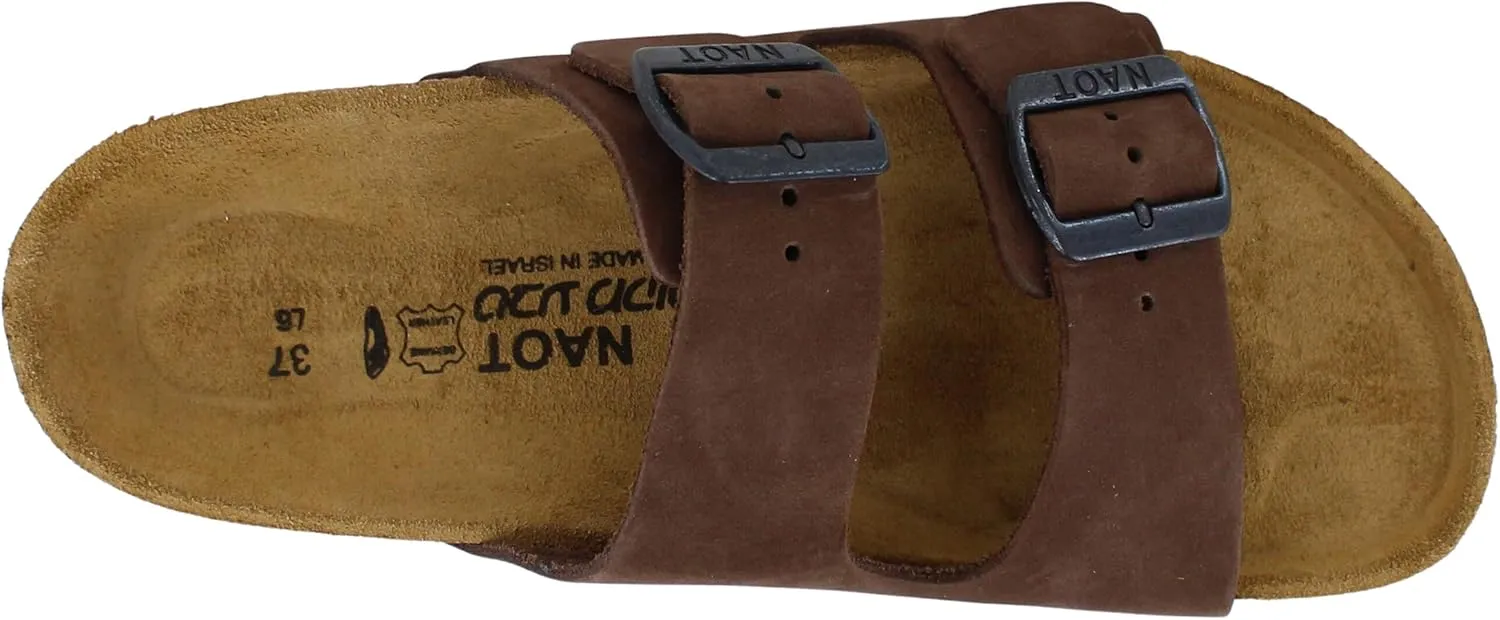 NAOT Footwear Santa Barbara Women's Slide with Cork Footbed and Arch Comfort and Support – Slip On- Lightweight and Perfect for Travel