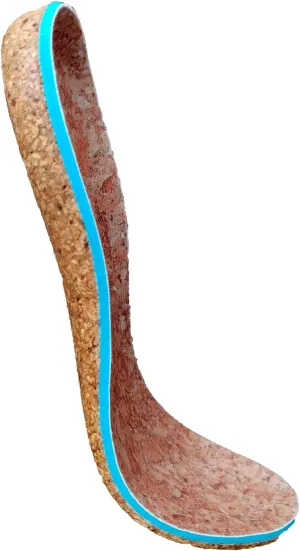 Nature Cork Arch Support Insoles for Men and Women Shoe Inserts Orthotic Inserts Flat Feet Foot - Plantar Fasciitis Orthotic Insoles for Arch Pain High Arch - Boot Insoles (Women 6.5-7)