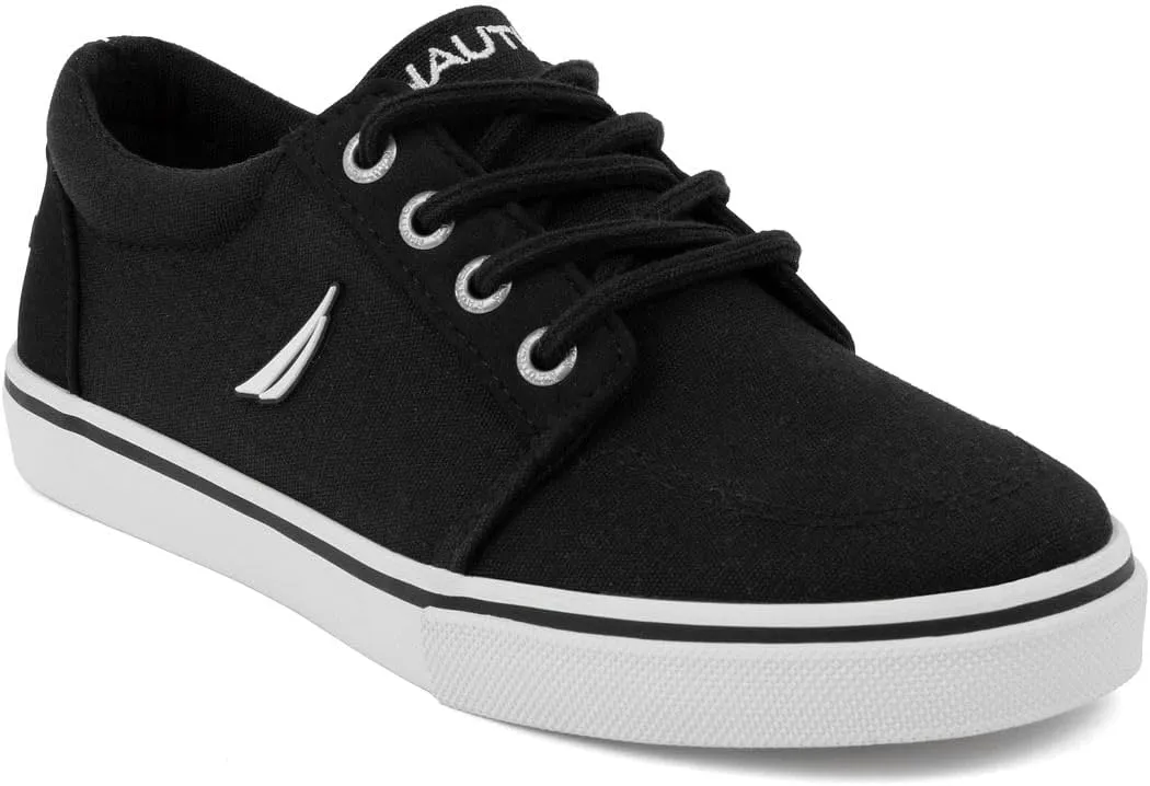 Nautica Kids Boys Lace-Up Fashion Sneakers Low-Top Dress Shoes for Youth - (Big Kid/Little Kid)