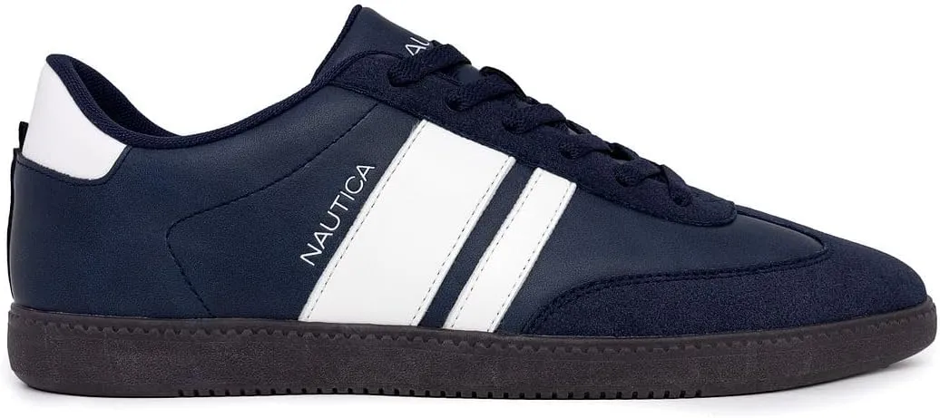 Nautica Men's Classic Lace-Up Low Top Fashion Sneaker Loafer - Stylish and Comfortable Casual Shoe