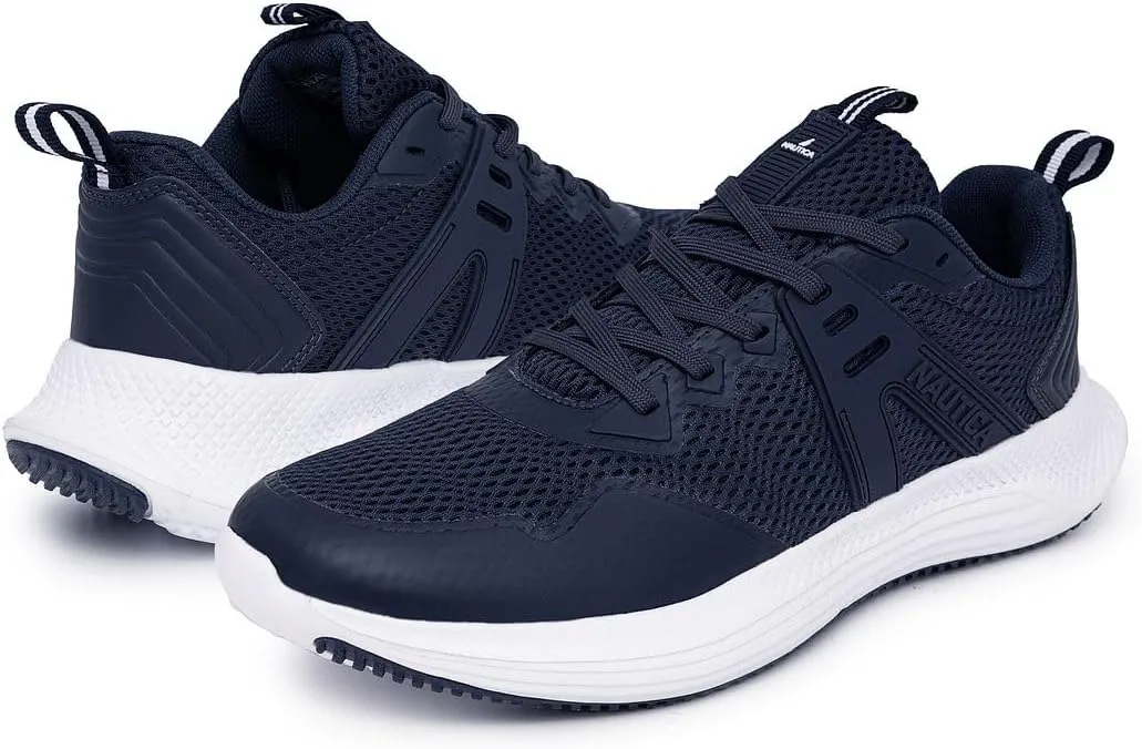 Nautica Men's Sneakers: Athletic, Comfortable, Casual Lace-Up Fashion Walking Shoes