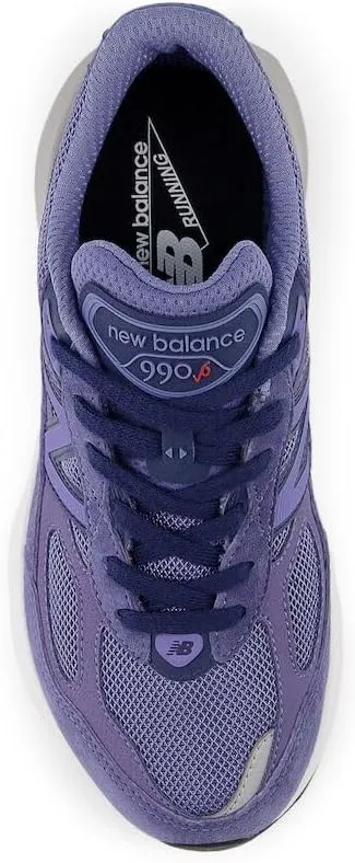 New Balance Kids' 990 V6 Lace-Up Sneaker