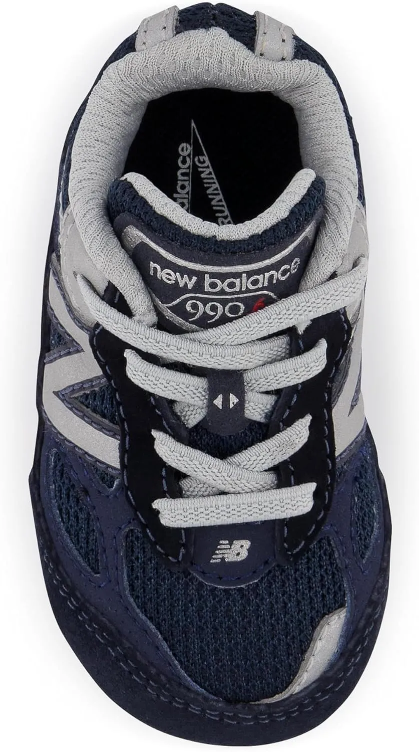New Balance Kids' 990 V6 Lace-Up Sneaker