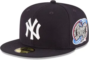 New Era New York Yankees MLB 59FIFTY 2000 Subway Series Team Color Authentic Collection Fitted On Field Cap Hat