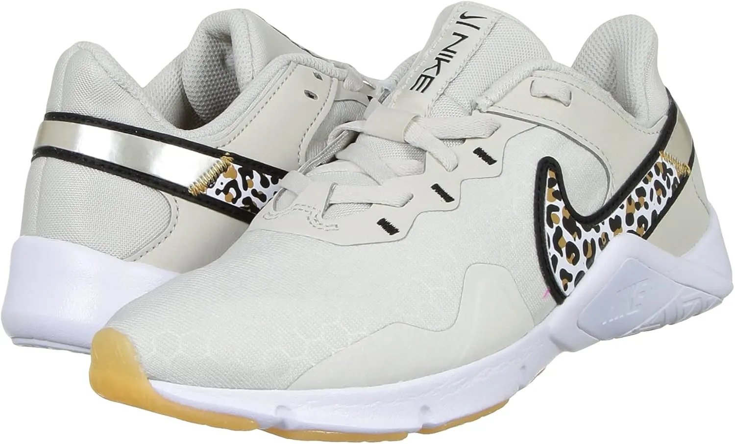 Nike Legend Essential 2 Women's Workout Shoes (CZ3668-017, Light Bone/Wheat/White/Black)