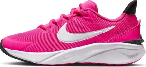 Nike Star Runner 4 Girls (Fierce Pink/White) Big Kid Size 5.5