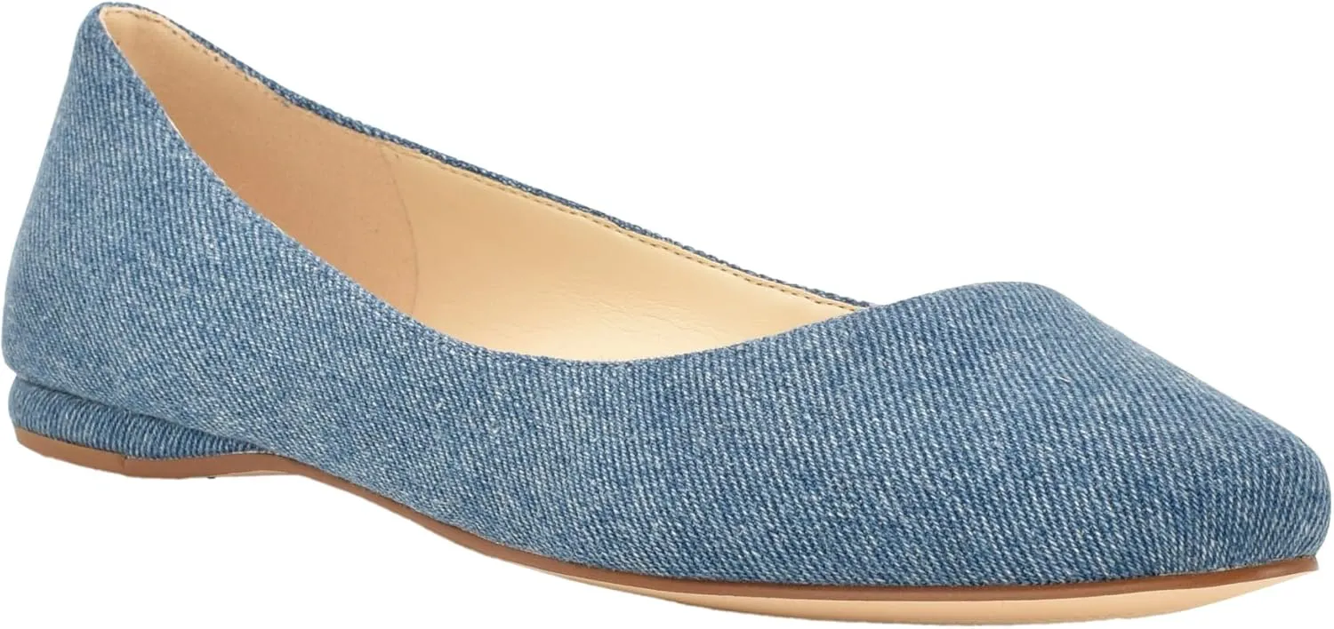 Nine West Women's Speakup Pointy Toe Slip-On Ballet Flat