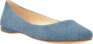 Nine West Women's Speakup Pointy Toe Slip-On Ballet Flat