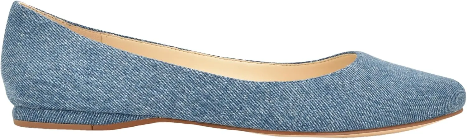 Nine West Women's Speakup Pointy Toe Slip-On Ballet Flat