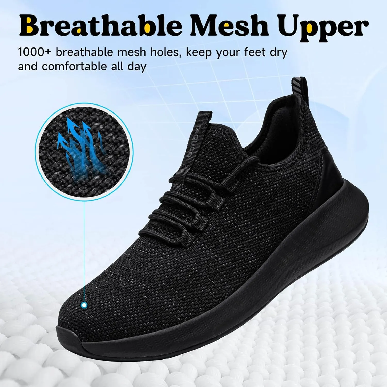 Non Slip Work Shoes Women Slip On Sneakers Slip Resistant Slip On Shoes Womens Zapatos Antideslizantes para Mujer Food Service Chef Restaurant, Charcoal Grey US 5-11