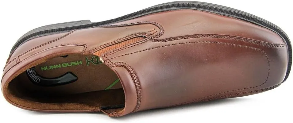 Nunn Bush Men's Bleeker Street Slip on Loafer with Kore Slip Resistant Comfort Technology