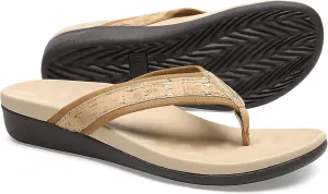 Orkii Womens Orthopedic Sandals for Plantar Fasciitis Feet, Best Orthotic Flip Flops With Arch Support, Comfortable Walking Sandals for Summer Beach, River, Pool