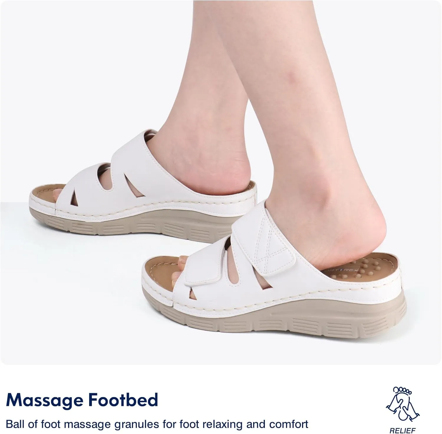 Ortho rest Women Arch Support Slides Orthotic Walking Sandals Orthopedic Sandals