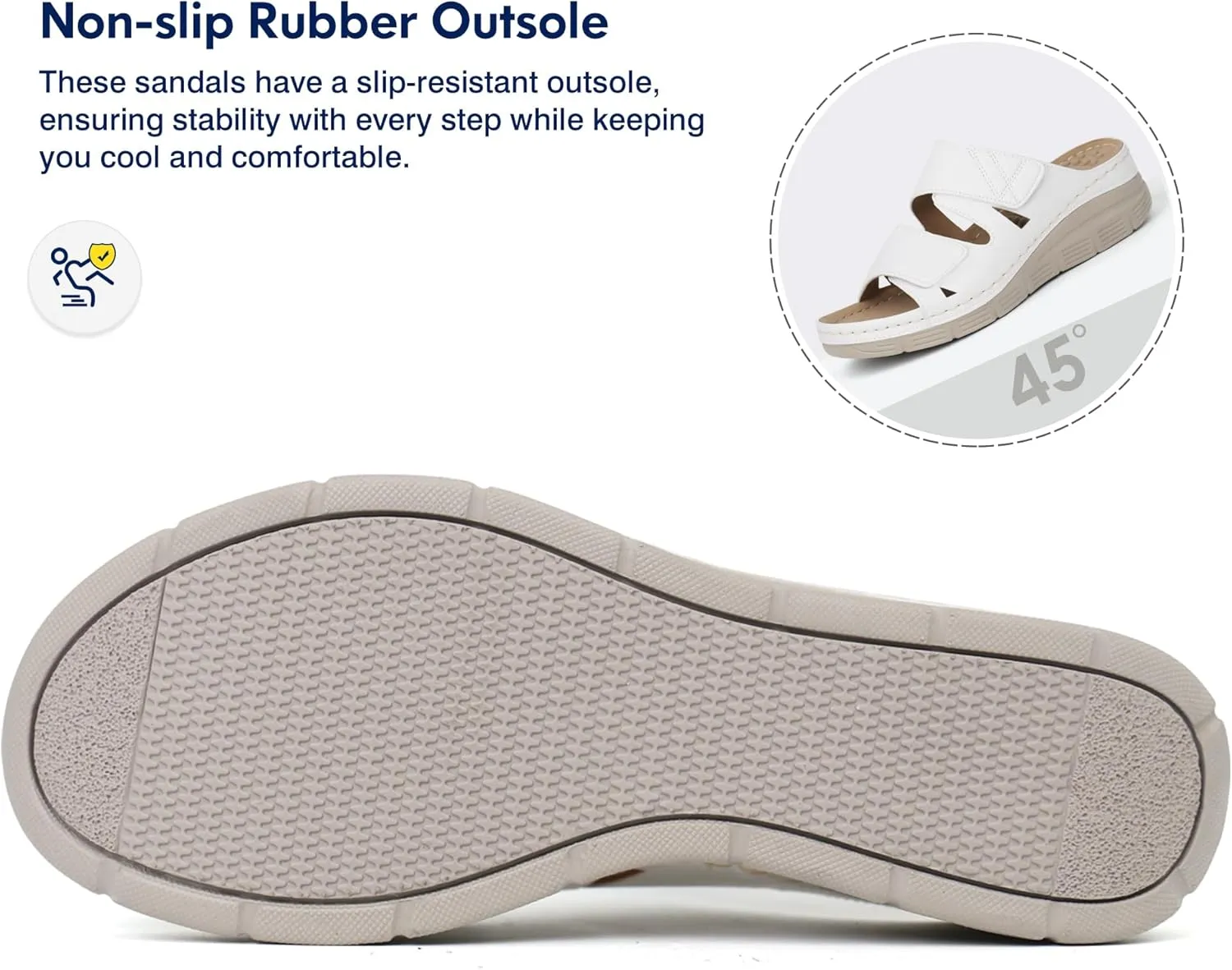 Ortho rest Women Arch Support Slides Orthotic Walking Sandals Orthopedic Sandals