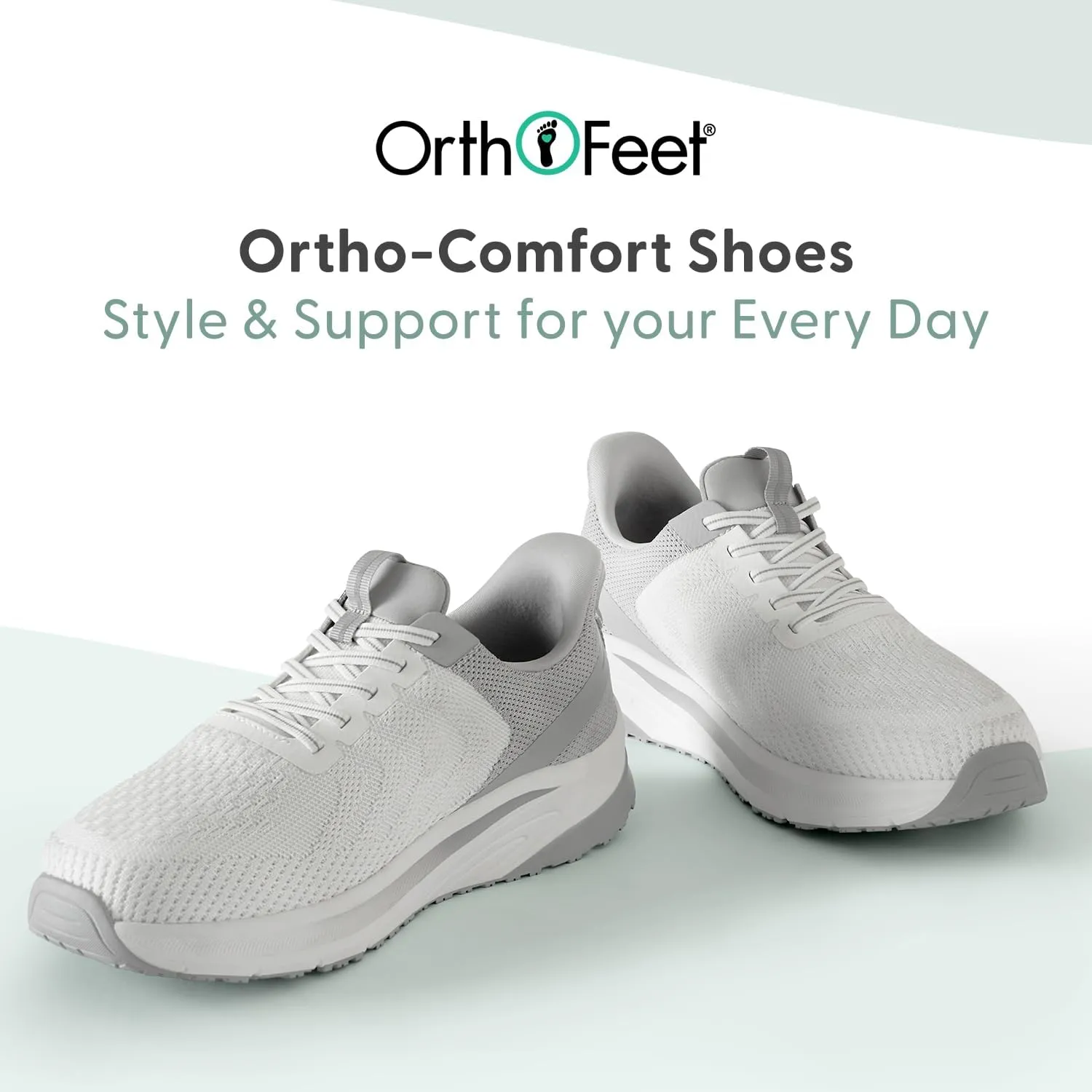 Orthofeet Men's Orthopedic Hands-Free Tilos Slip-On Sneakers