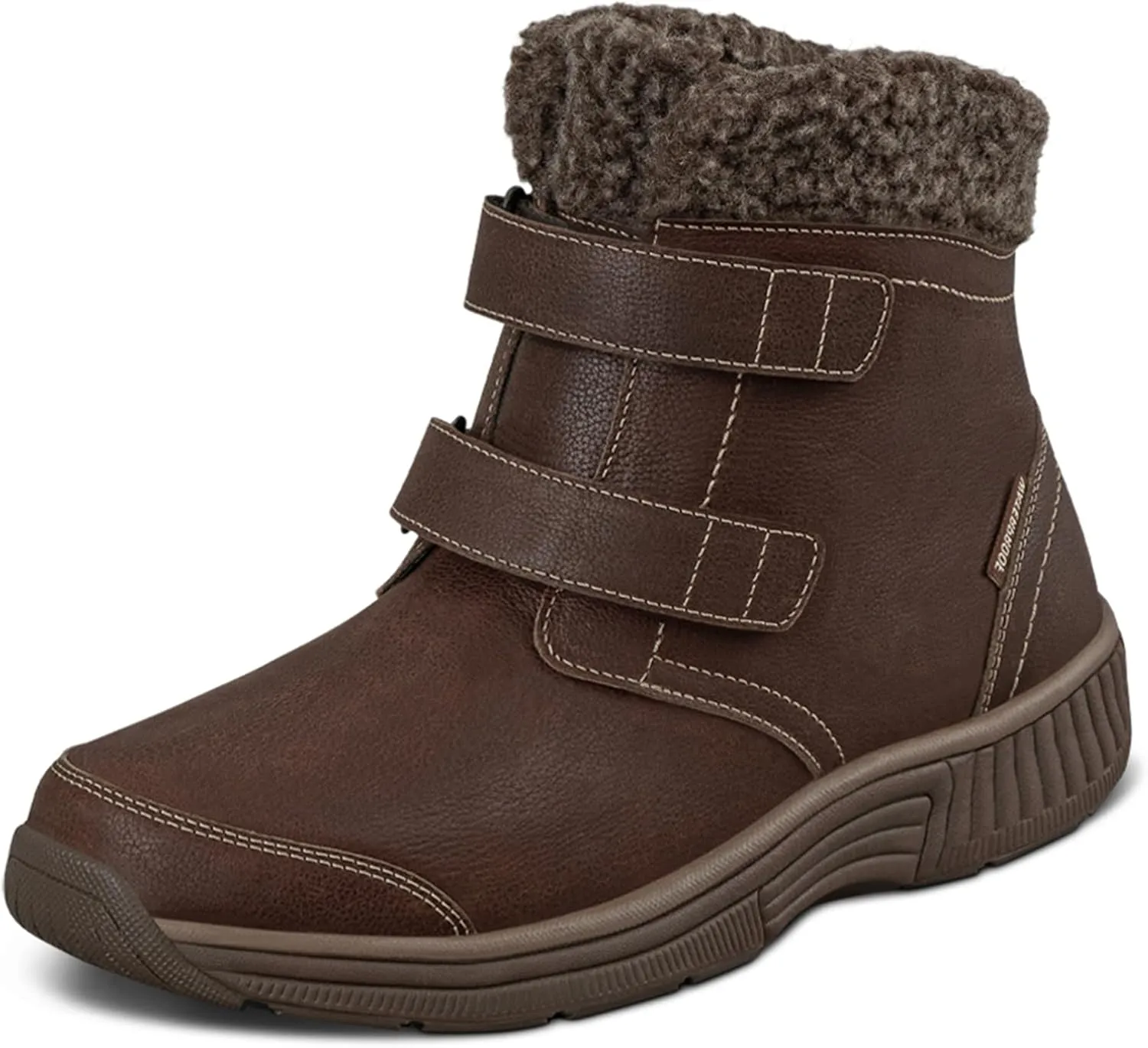 Orthofeet Women's Orthopedic Waterproof Winter Boot with Arch Support Florence