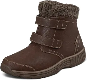 Orthofeet Women's Orthopedic Waterproof Winter Boot with Arch Support Florence