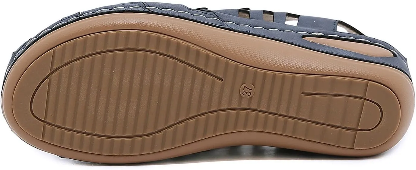 Orthopedic Sandals for Women Wide Width Thick Cushion Platform Yoga Mat Barefoot Plantar Fasciitis Relief Orthopedic Recovery Casual Vacation Footwear Summer Flip Flops for Women