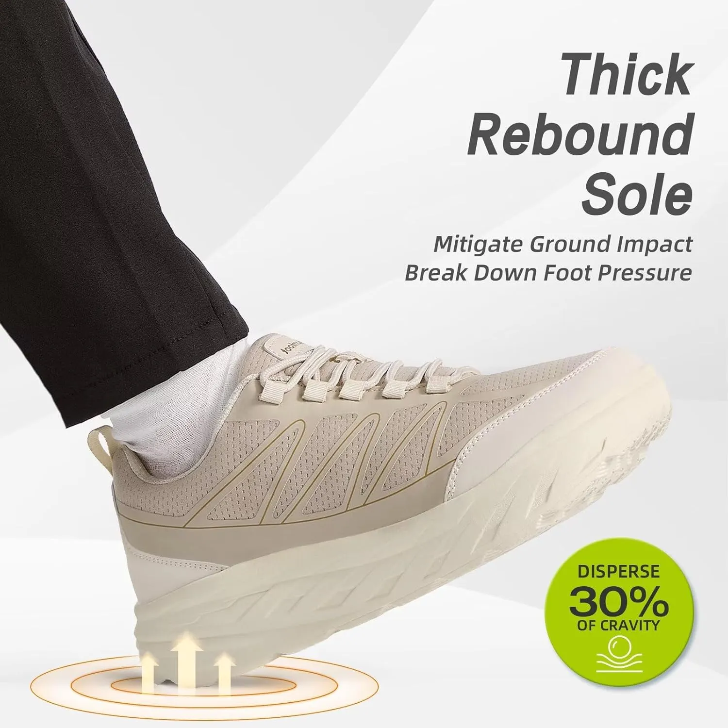 Orthopedic Shoes for Men Diabetic Wide: Comfortable Casual Arch Support Plantar Fasciitis Fashion Sneakers, Work Tennis Orthotic High Arch Swollen Feet Walking Shoes for Foot Heel Pain