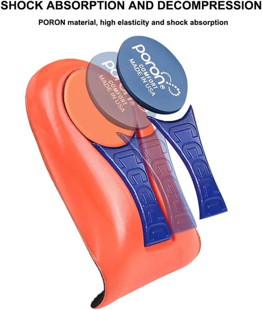 Orthotic Inserts 3/4 Length, Plantar Fasciitis Insoles Heel Cushion, Arch Support Shoe Inserts Insoles for Women and Men Flat Feet, Over-Pronation, High Arch Support Heel Spur Foot Pain Relief (L)