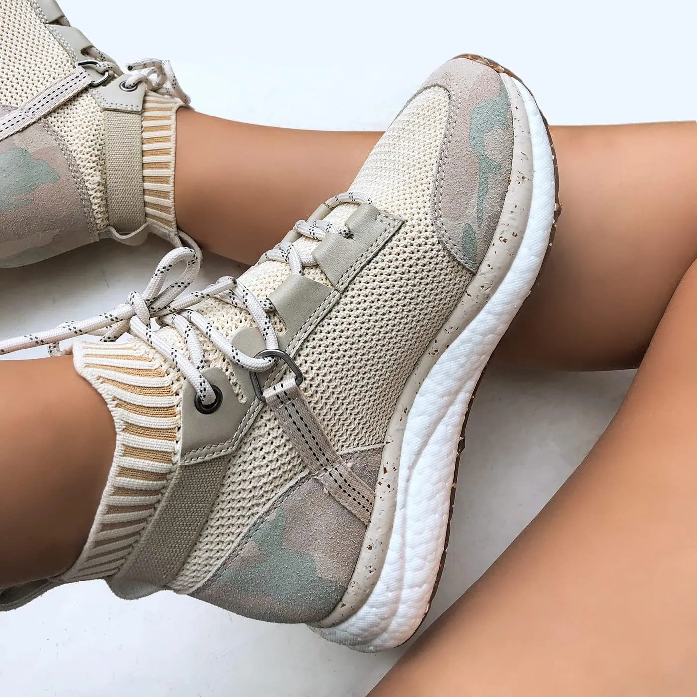 OTBT Women's Hybrid High Top Sneaker