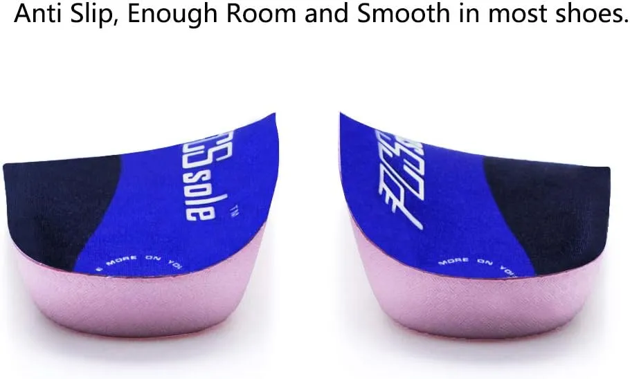 PCSsole 3/4 Orthotics Shoe Insoles High Arch Supports Shoe Insertsfor Plantar Fasciitis, Flat Feet, Over-Pronation, Relief Heel Spur Pain (XL:Men9-11/Women10-12)