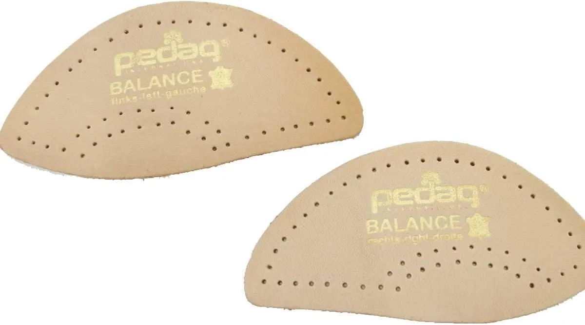 Pedag Pedag 165 Balance Leather, Self Adhesive Arch Support, Flatfoot Wedge, Tan, Small (Children's 13 to Women's 4)