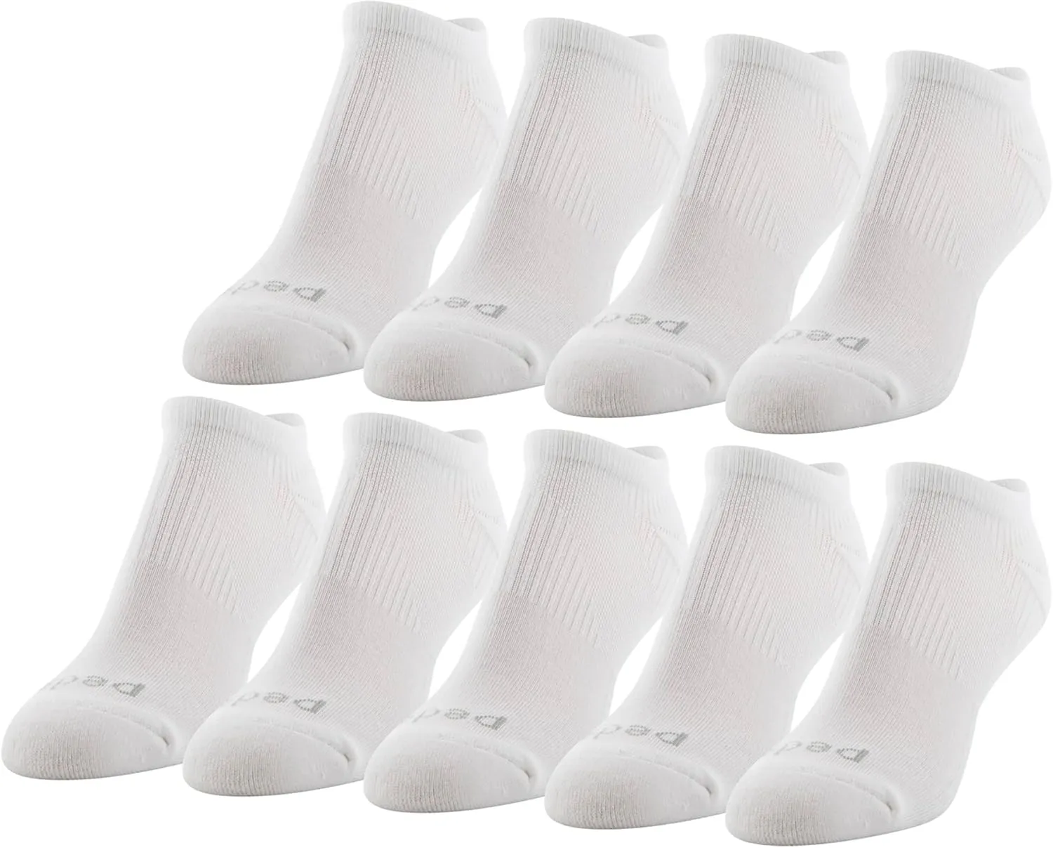 Peds Women's Moisture Wicking Low Cut Socks with X-Wrap Arch Support, Multipairs