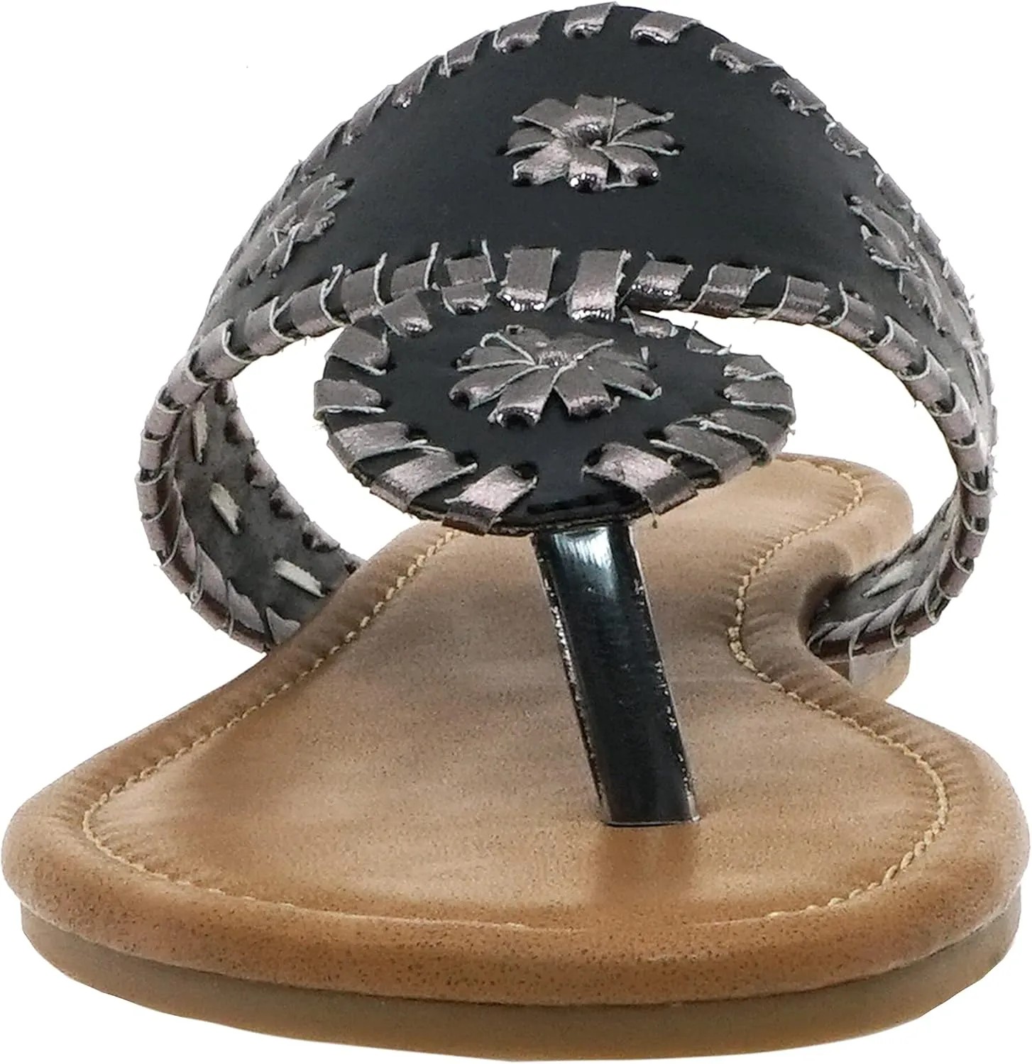 Pierre Dumas Women's Rosetta Slip-on Sandals