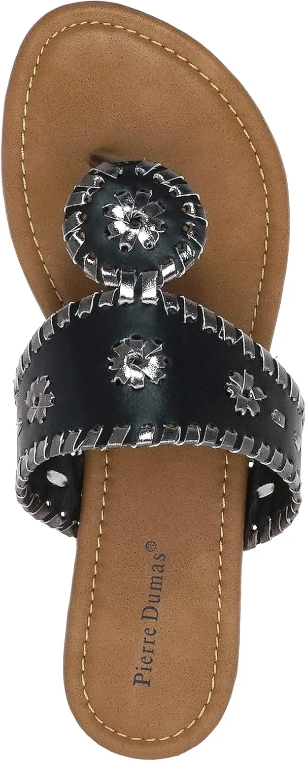 Pierre Dumas Women's Rosetta Slip-on Sandals