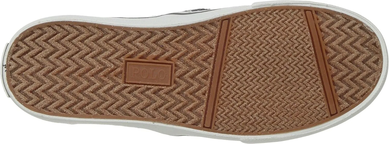 Polo Ralph Lauren Kids Girl's Carlee Twin Gore Loafer Flat