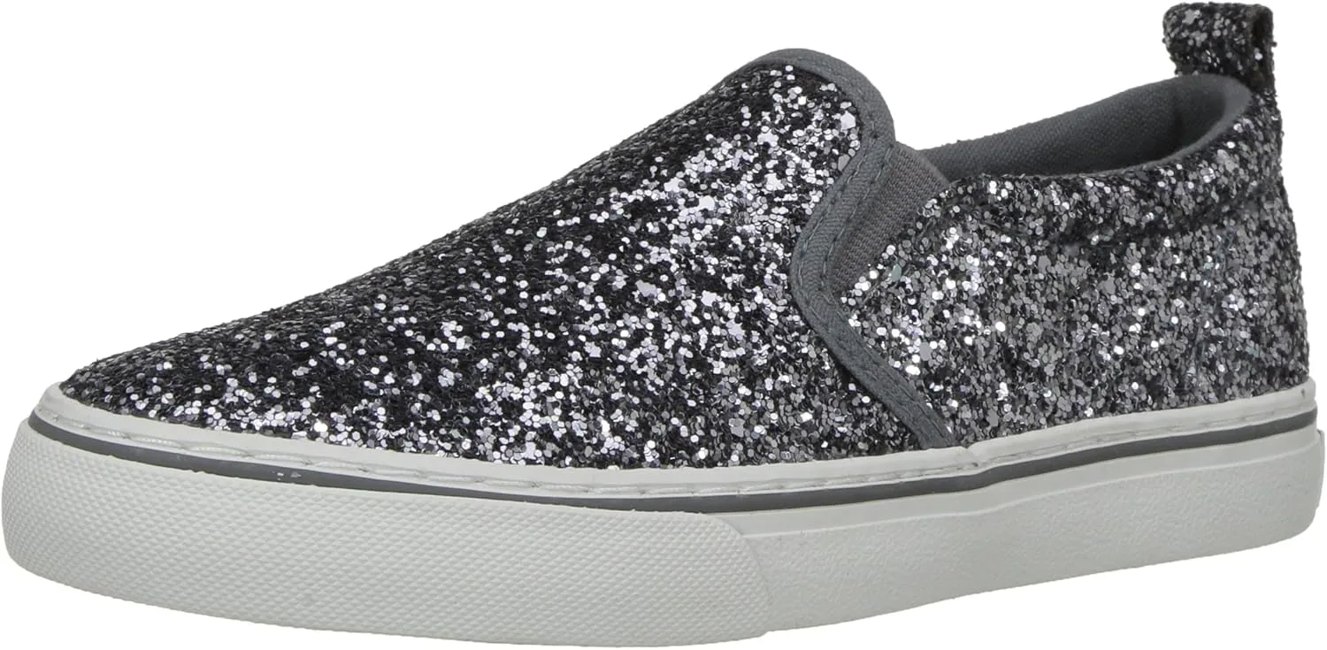 Polo Ralph Lauren Kids Girl's Carlee Twin Gore Loafer Flat