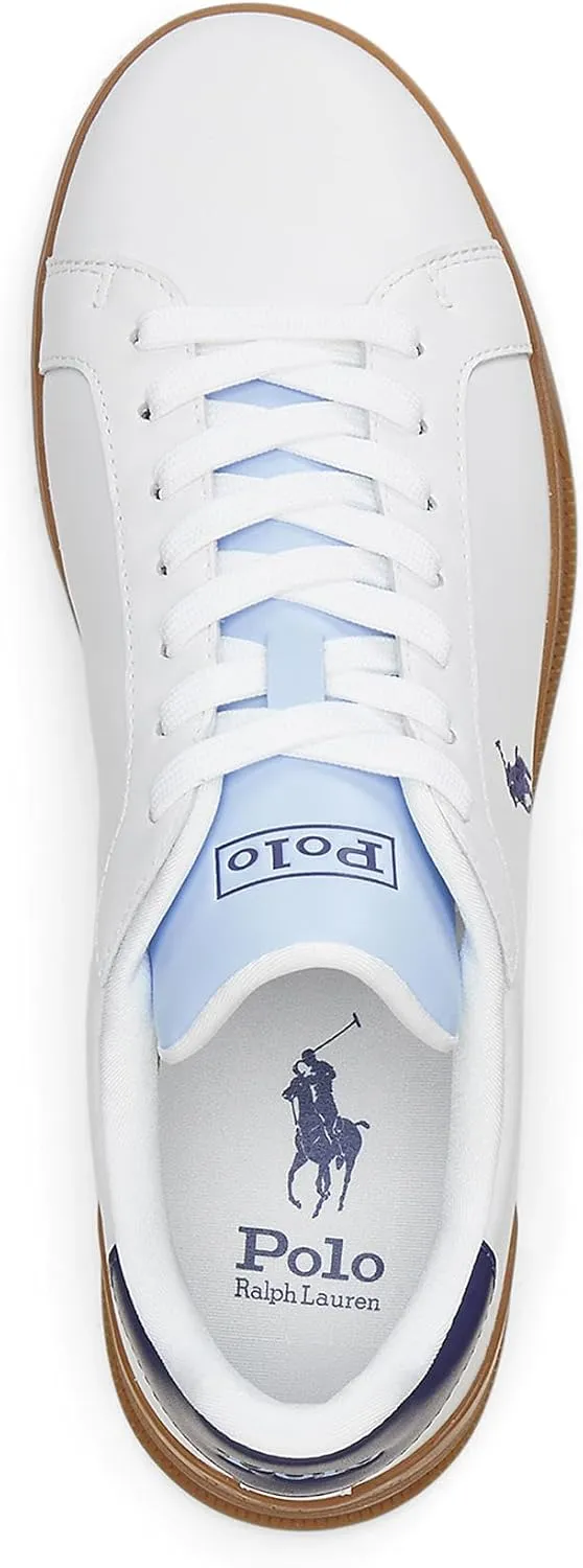 POLO RALPH LAUREN Men's Heritage Court II Suede Sneaker
