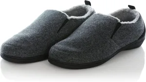 PowerStep Men's 2022 Archwear, House Shoes, Orthotic Slippers with Arch Support, Factory, 8
