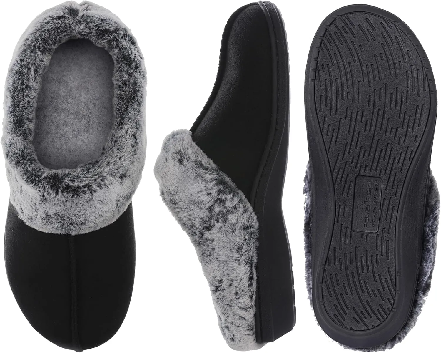 PowerStep Women's 2022 Archwear, House Shoes, Orthotic Slippers with Arch Support, Factory, 9