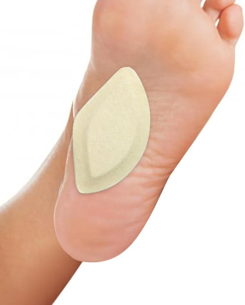 Premium Felt Foot Arch Support Pads - Shoe Inserts - 5 Pairs - 1/4"