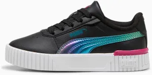 PUMA Kids Girls Carina 2.0 Bouncy Sky Lace Up Sneakers Shoes Casual - Black - Size 2 M