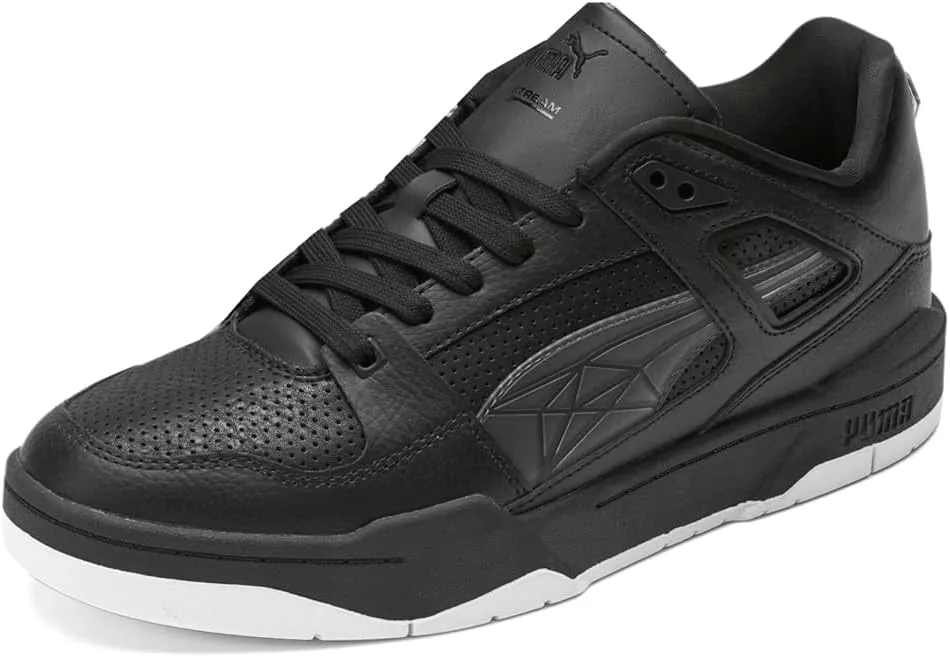 Puma Mens Slipstream Forever Diamond Lace Up Sneakers Shoes Casual - Black