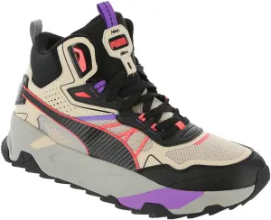 PUMA Trinity Mid Hybrid Mens Sneaker 85 DM US GranolaBlackCoral Beige, Grey