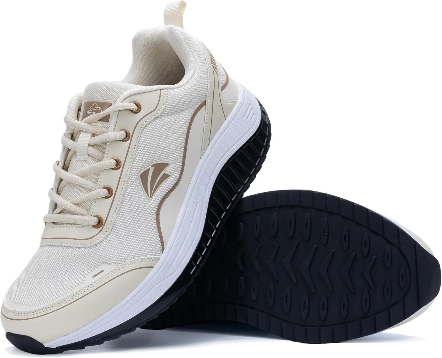 QAUPPE Men's Shoes Walking Arch Support Orthotic Sneakers Plantar Fasciitis Wide Tennis Shoes for Heel and Foot Pain Relief
