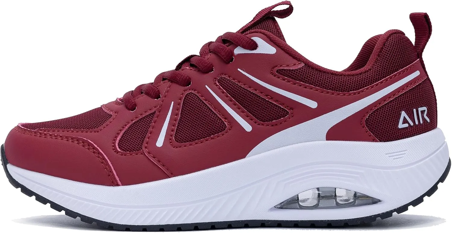 QAUPPE Womens Walking Shoes with Arch Support Athletic Orthotic Sneakers for Women Foot Pain Relief
